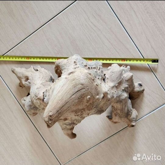 Коряга в аквариум