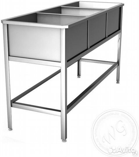 Ванны производственные из нерж.ст. 0,8мм