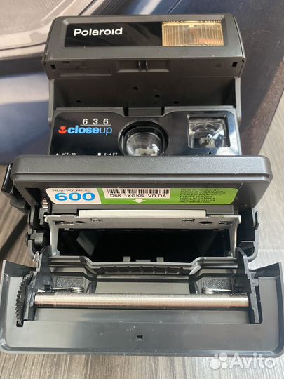 Раритет фотоаппарат Polaroid 636 closeup