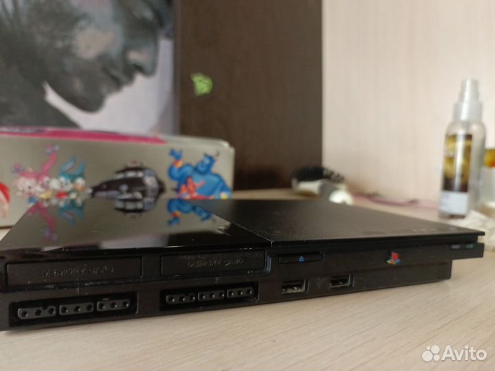 Sony playstation 2 прошитая ps2 с дисками