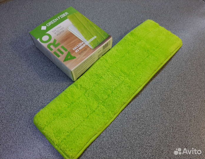 Насадка из микроволокна для швабры с распылителем