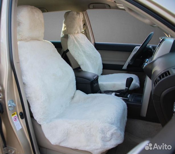 Накидки на сиденья из велюра