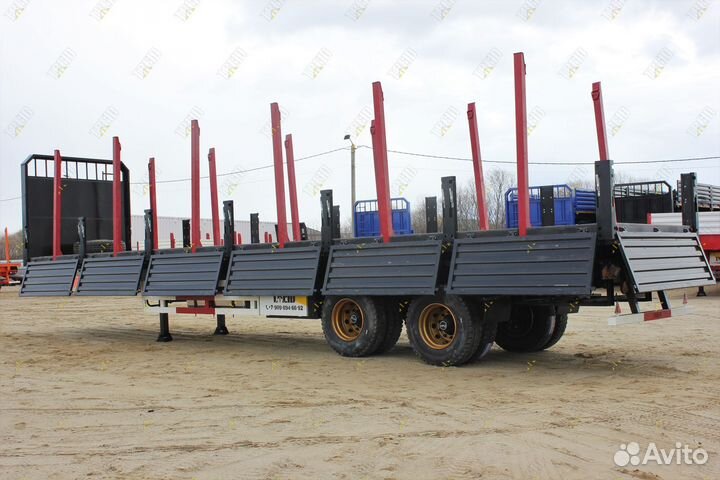 Полуприцеп бортовой AMUR LYR9500JSR, 2023
