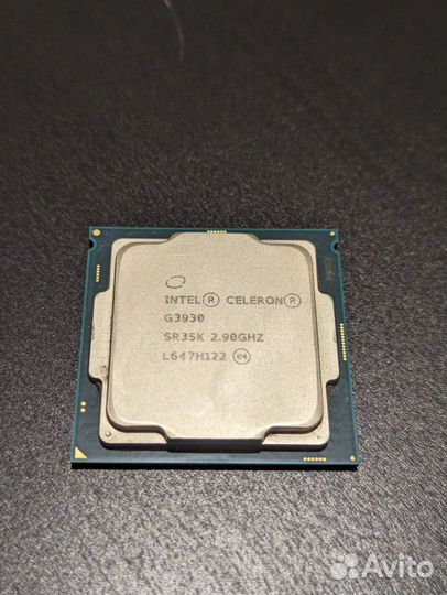 Процессор Celeron g3930 LGA1151