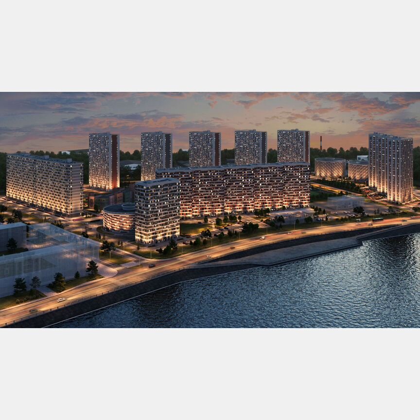1-к. квартира, 33,3 м², 18/25 эт.