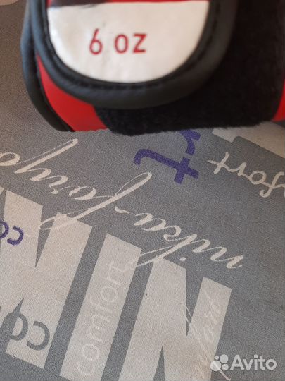 Перчатки боксёрские закрытые размер 6