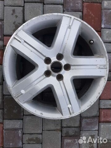 Диск литой 1 штука 17 с Субару 5х100