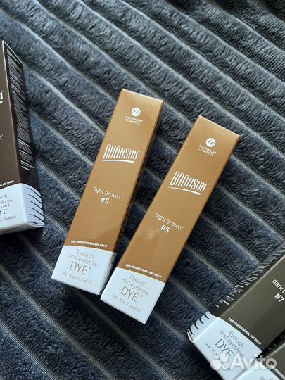 Краска для бровей и ресниц bronsun