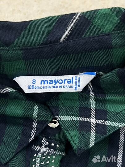 Рубашка Mayoral для девочки 128