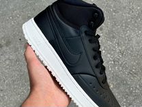 Черные ботинки Nike Court Vision Winter.Оригина