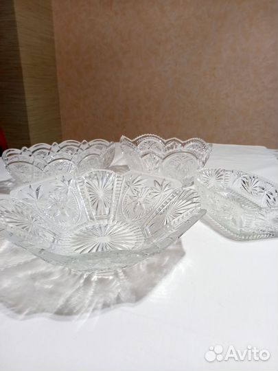 Хрустальная посуда СССР