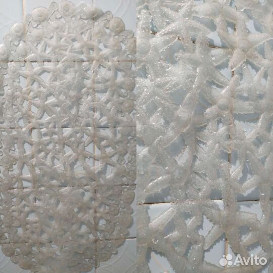 Силиконовый коврик для ванны