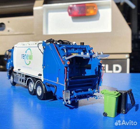 1/50 мусоровоз DAF коммунальная машина Tekno