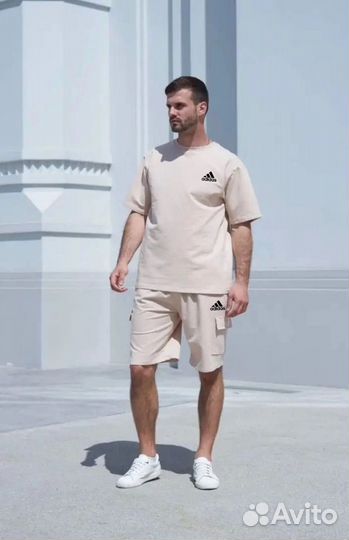 Костюм шорты+футболка Adidas