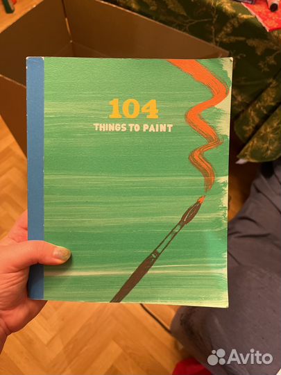 104 things TO paint - книга для рисования
