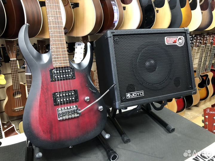 Электрогитара Cort X100 + комбо Joyo DC-30, компле