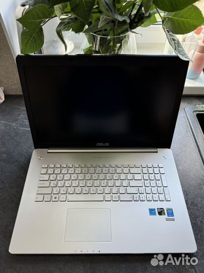 Ноутбук asus N750JK RAM 12 SSD 256 HDD 1 TB