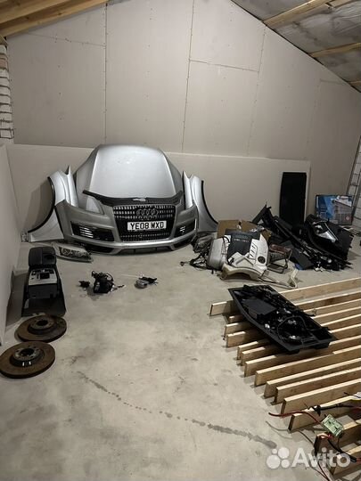 Разборка audi q7 bug cas btr