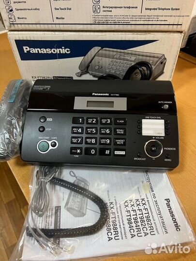 Новый Факс Panasonic KX-FT982 RUB