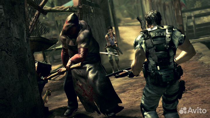 PS4 диск Resident Evil 5,абсолютно новый,запечатан