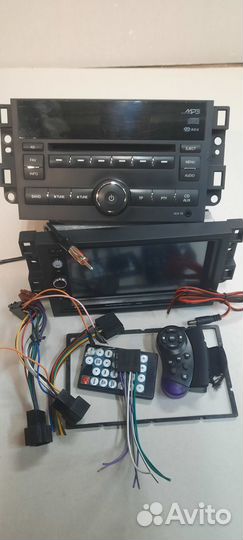 Рамка переходная для 2 din магнитолы Каптива1