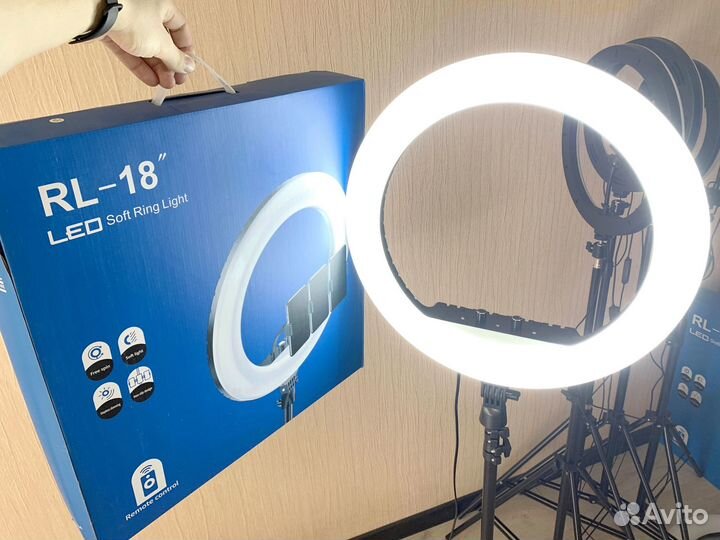 Кольцевая лампа 54 см