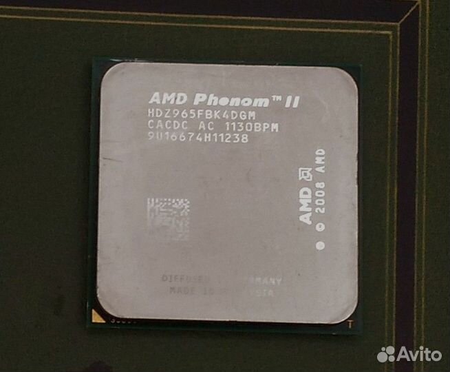 Процессор Phenom II X4 965