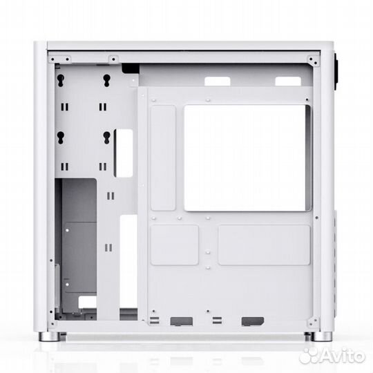 Корпус jonsbo D40 White без бп, боковая панель из