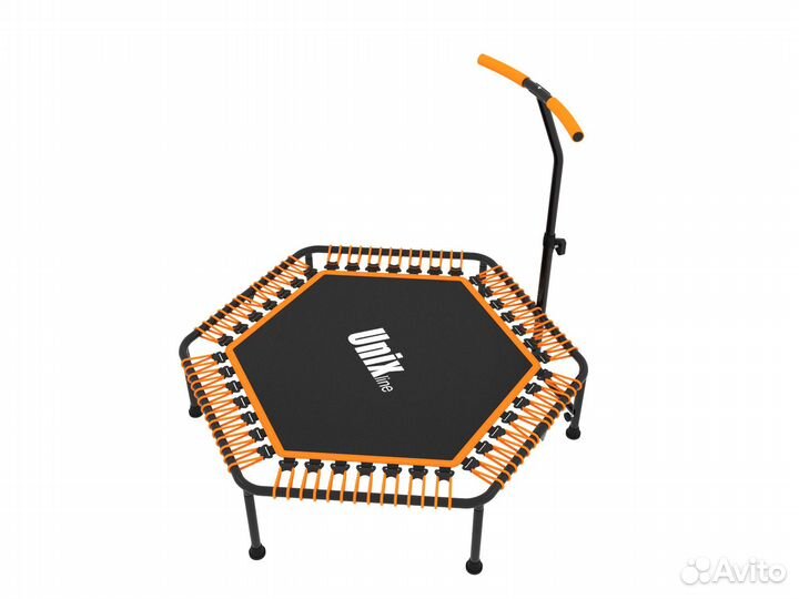 Батут unix Line Fitness Orange (130 cm)