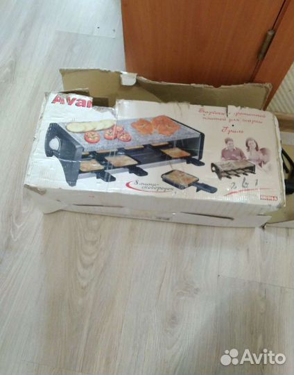 Новый барбекю с гранитной плитой Avante