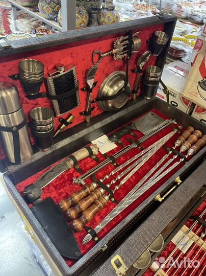 Шампура в чемодане