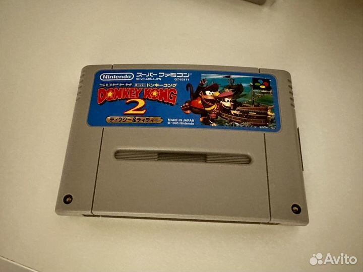 Donkey kong country Super Famicom SET 3 картриджа