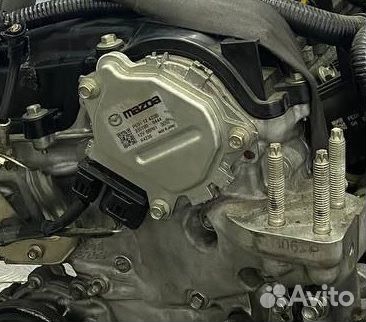 Механизм изменения фаз грм Mazda двигатель PE
