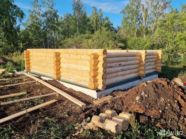 Сруб Бани 6 на 6 6-и стенок