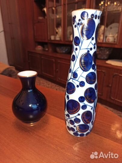 Вазы лфз Сливы и Кобальт
