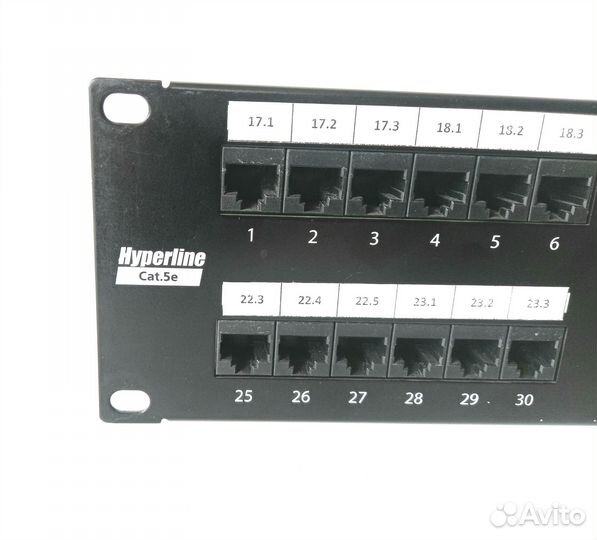 Патч-панель Hyperline Cat.5e