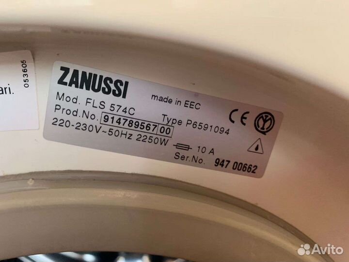 Стиральная машина Zanussi