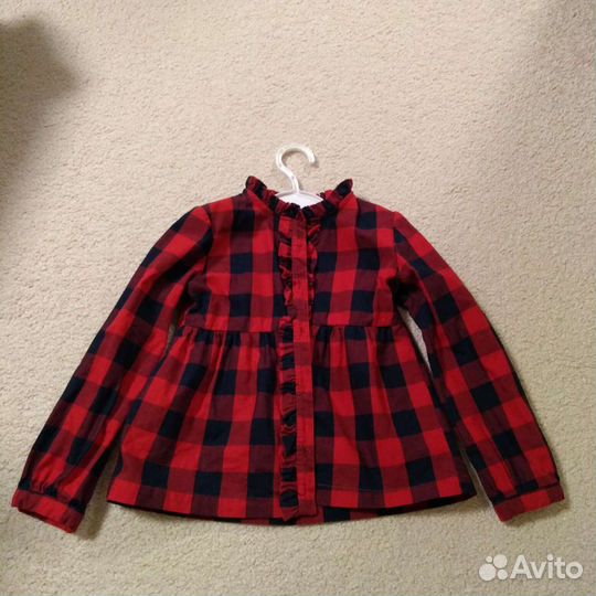 Рубашка для девочки 116р