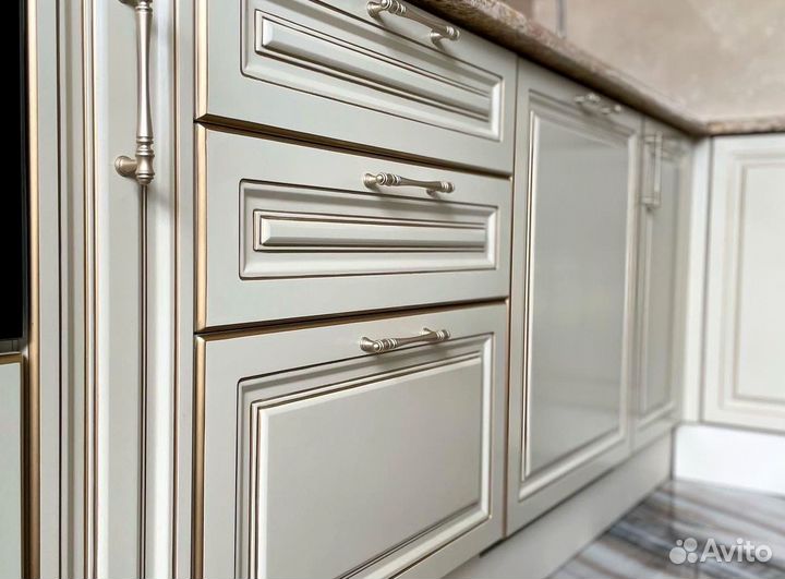 Прямой кухонный гарнитур AGT фасады