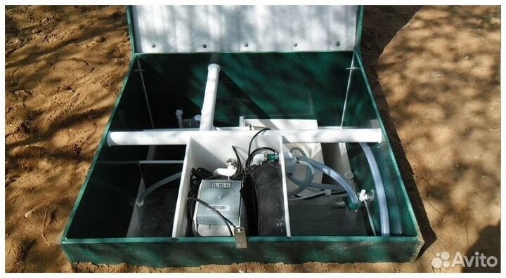 Септик для высокого уровня грунтовых вод