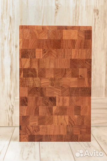 Доска разделочная торцевая из дуба