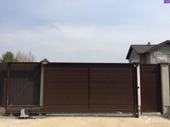 Ворота под ключ