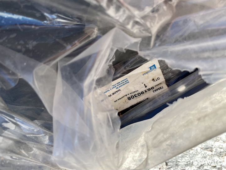 Задний бампер daewoo nubira 96190308