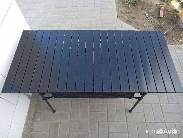Стол туристический, реечный 120*65