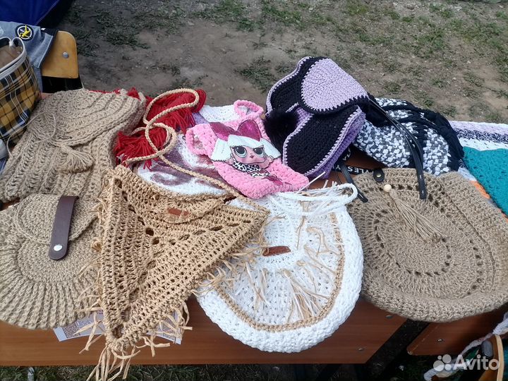 Продам вязаные сумки