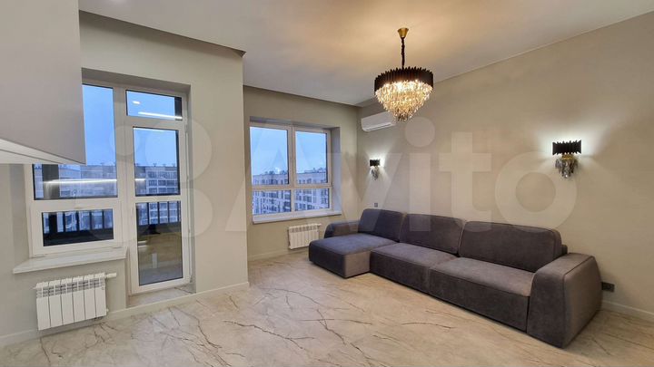 2-к. квартира, 54,1 м², 17/18 эт.