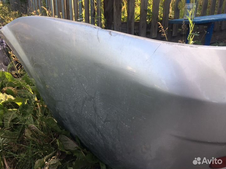 Задний бампер Приора хэтчбек