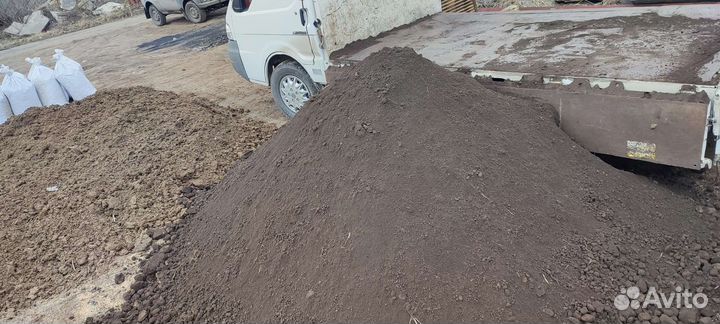 Земля чернозем в мешках