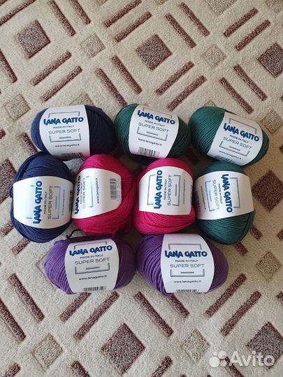 Пряжа Lana Gatto Super Soft 100 меринос