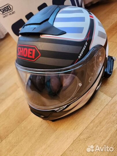 Мотошлем shoei Neotec II с подготовкой к гарнитуре